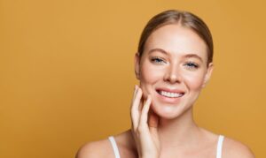 white smile image